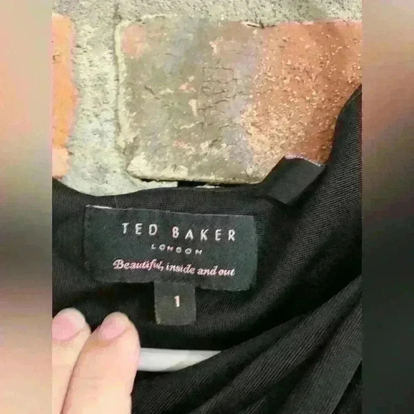 Ted Baker Sheer Sleeveless Top Size 1 - Picture 5 of 8